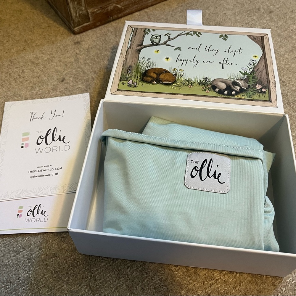 The Ollie Swaddle in Blue
